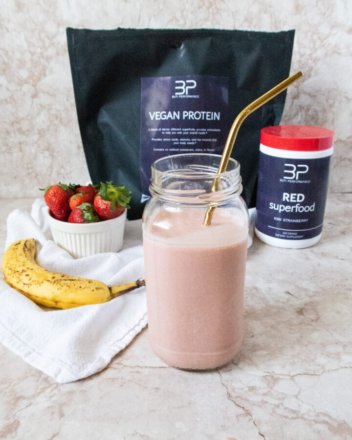 Red Superfood Protein Smoothie